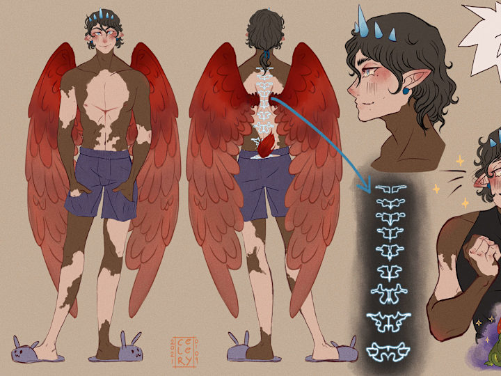 Cover image for Character design Sheet