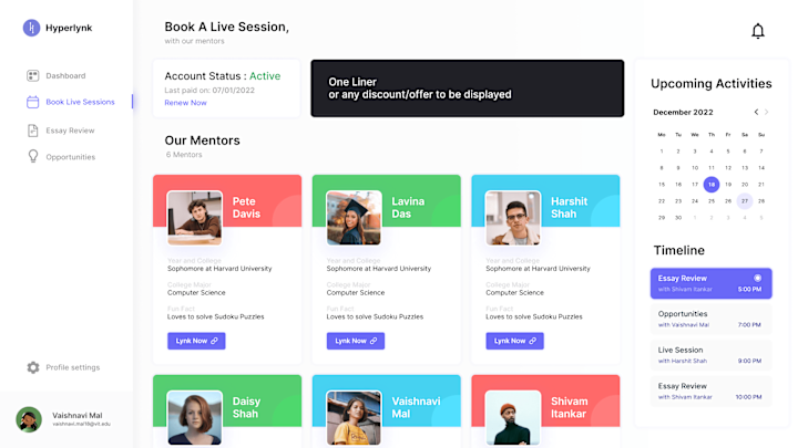 Cover image for Hyperlynk - Link between you and your dream school