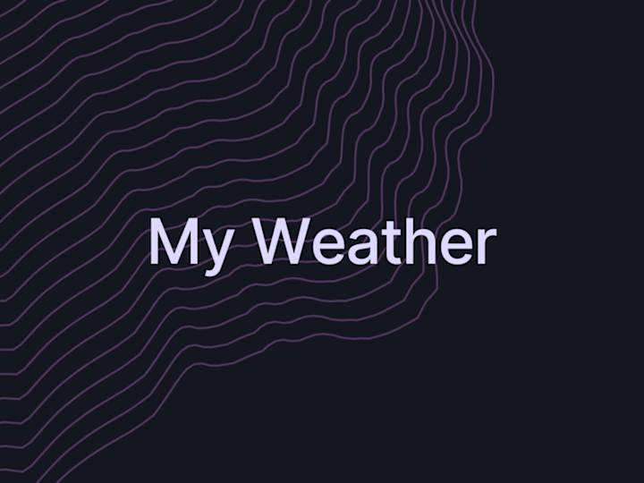 Cover image for My Weather