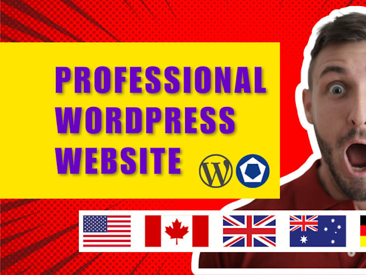 Cover image for I will design a professional wordpress website or web design