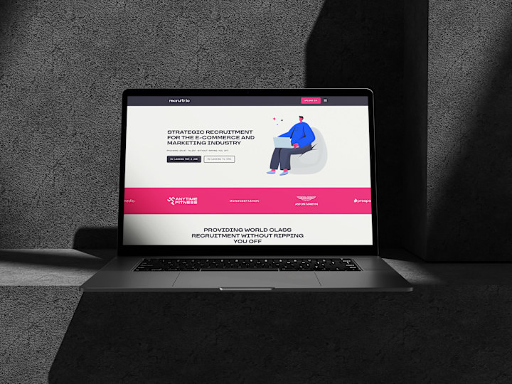 Cover image for Branding & Webflow Website for a Recruitment Agency