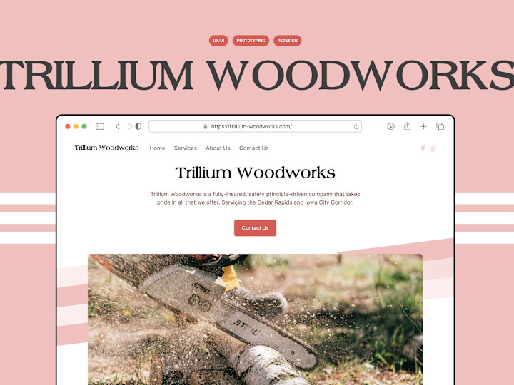 Cover image for Trillium Woodworks | Design & Development