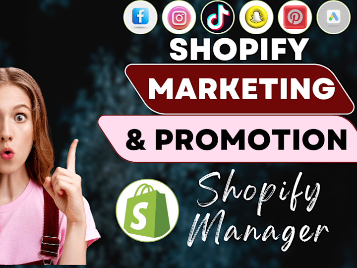 Cover image for I will boost shopify sales, shopify marketing and sales funnel