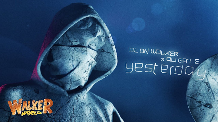 Cover image for Alan Walker, Ali Gatie - Yesterday (Official Lyric Video) - You…