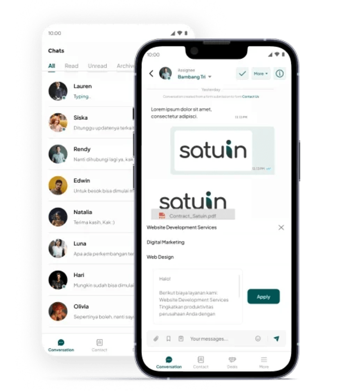 Cover image for SaaS - CRM system & Chat App for Android & iOS (hybrid)
