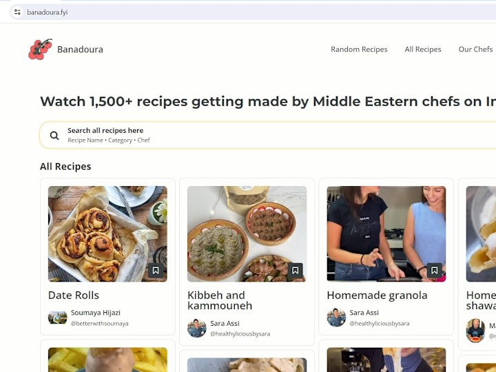 Cover image for Banadoura - Find Recipes Easily