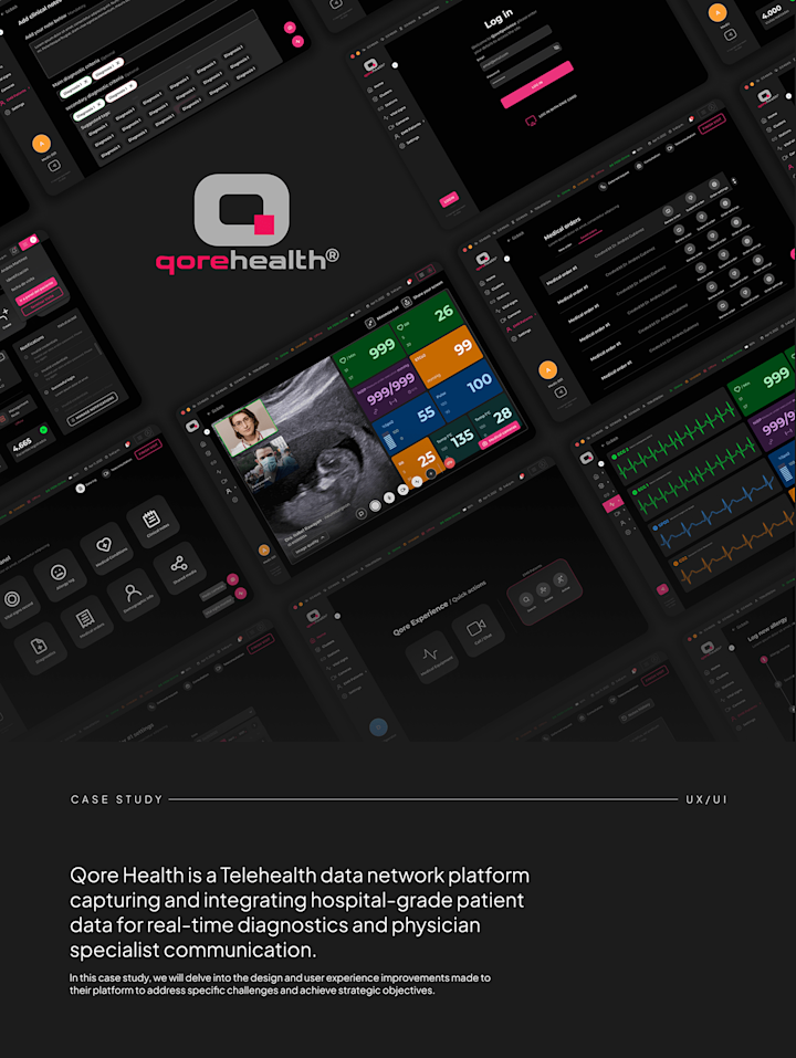 Cover image for UI/UX Case Study - Qore Health