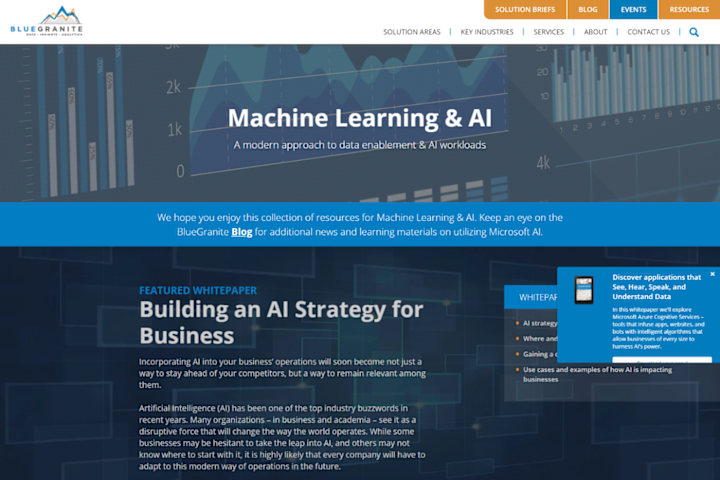Cover image for Writing Sample: Machine Learning & AI