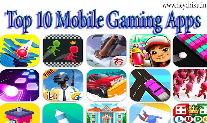 Cover image for Top 10 mobile gaming apps