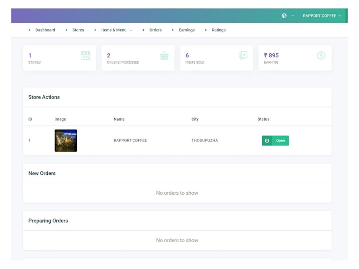 Cover image for Food Delivery System