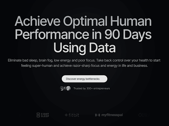 Cover image for Peak Club - Landing Page