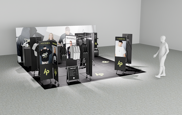 Cover image for Concept 'pop-up shop' design