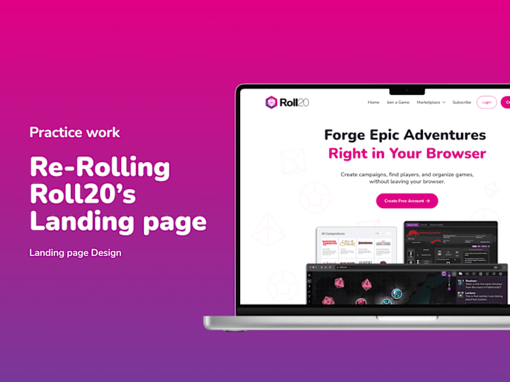 Cover image for Re-Rolling Roll 20's Landing Page