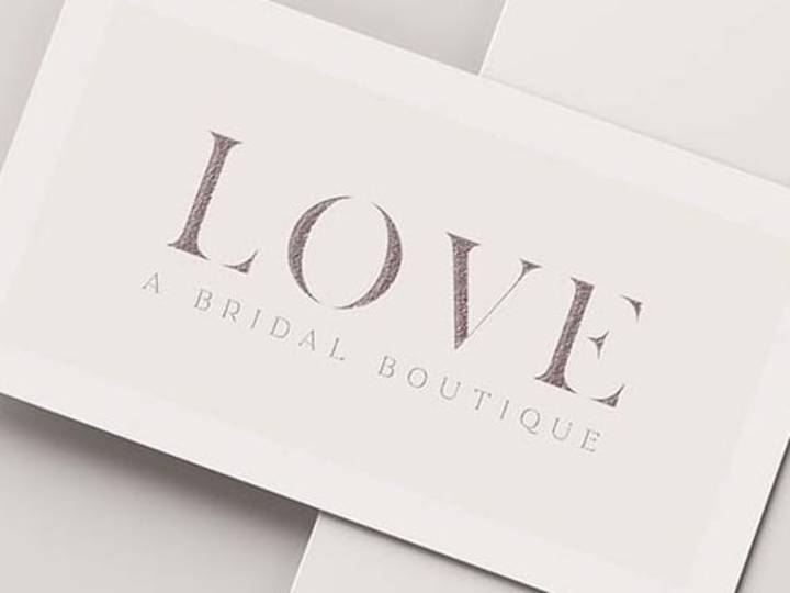 Cover image for Love, a Bridal Boutique rebrand 