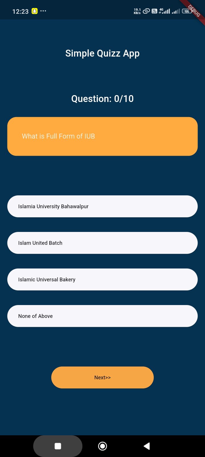 Cover image for Simple Quiz App