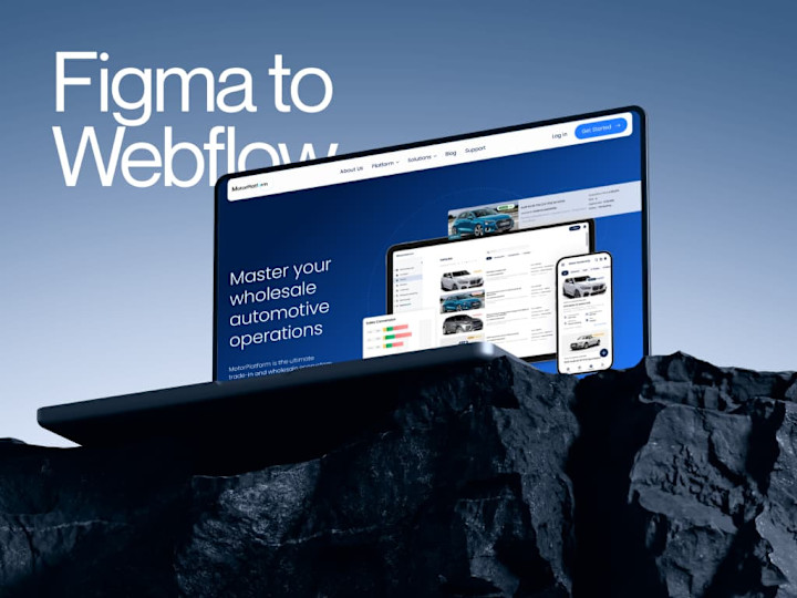 Cover image for Figma to Webflow (SaaS)