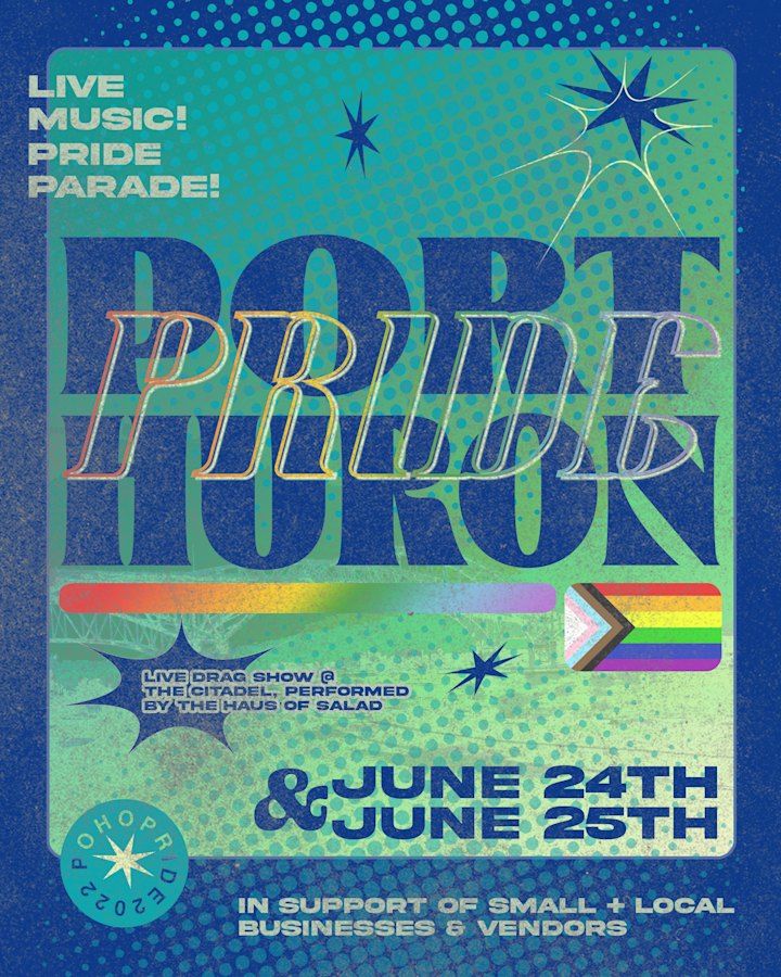 Cover image for Port Huron Pride Flyer (Local Commission)