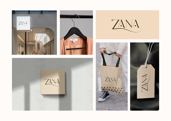 Cover image for ZANA Brand Identity :: Behance