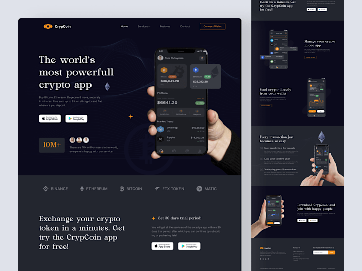 Cover image for ❖ SaaS Webflow Landing Page Design & Development ❖