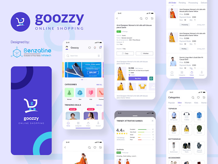 Cover image for Goozzy: Online Shopping App