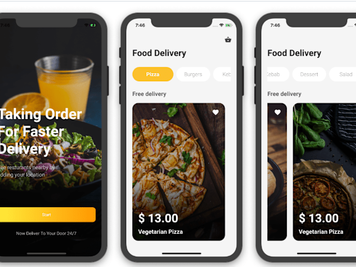 Cover image for Food Delivery Application