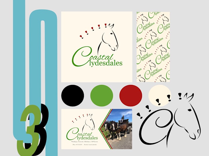 Cover image for Coastal Clydesdales 