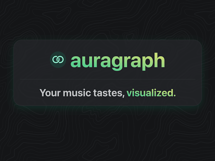 Cover image for Auragraph.io - Web Application