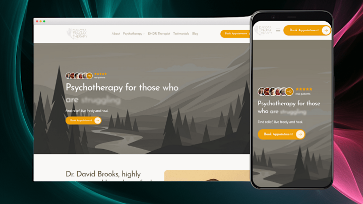 Cover image for Dakota Trauma - Web Design and SEO