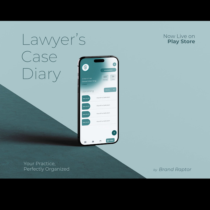 Cover image for Lawyer's Case Diary App