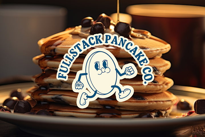 Cover image for FULLSTACK Pancake Co. | Brand Identity