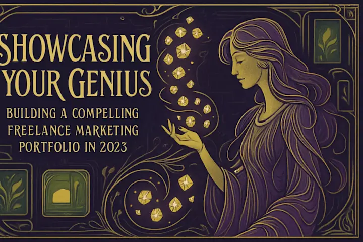 Cover image for Showcasing Your Genius: Building a Compelling Freelance Marketing Portfolio in 2025