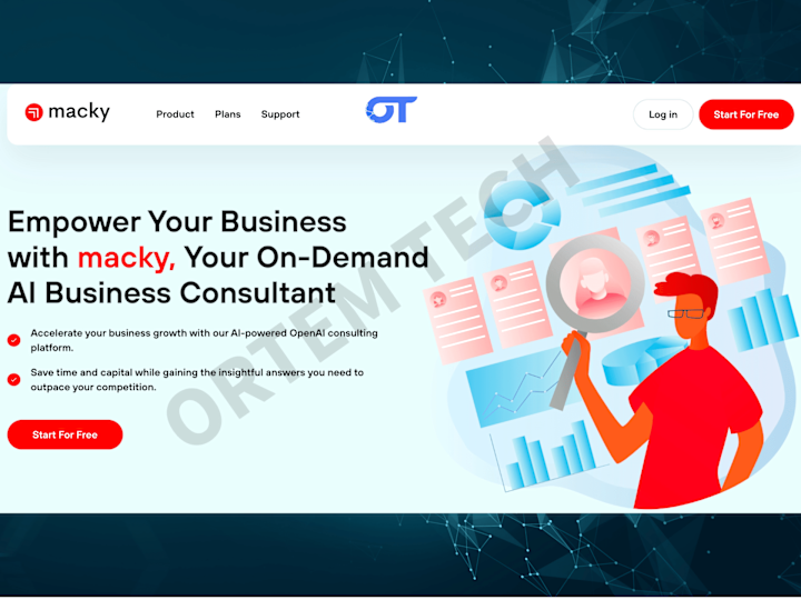 Cover image for ChatGPT Based AI Business Consulting Platform