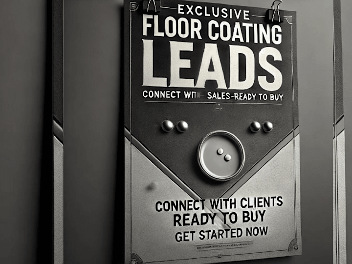 Cover image for Exclusive sales-ready Floor Coating Leads 