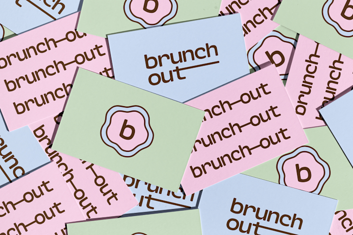 Cover image for Brunch Out – A Playful & Modern Café Brand Identity