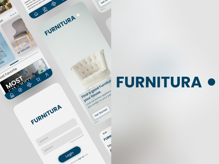 Cover image for Furnitura UI Design 