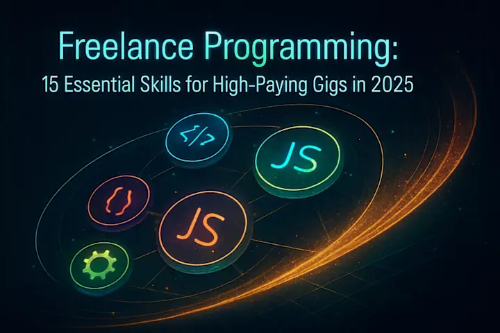 Cover image for Freelance Programming: 15 Essential Skills for High-Paying Gigs in 2025