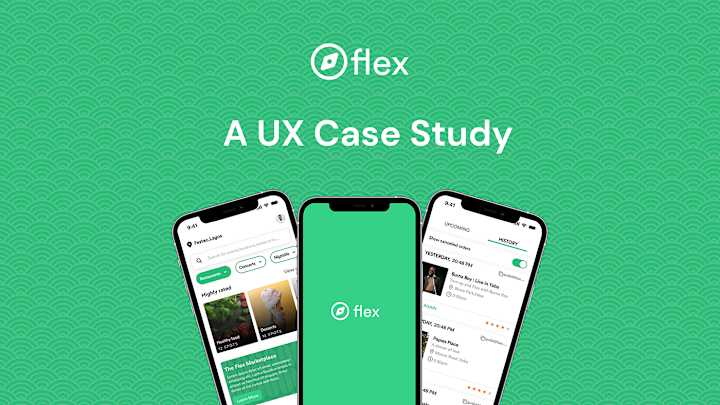Cover image for Flex UX Case Study on Behance