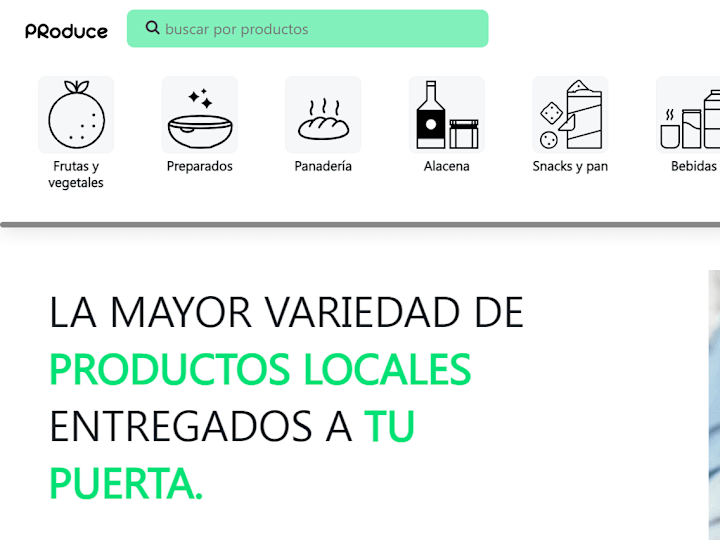 Cover image for Produce - ECommerce Grocery