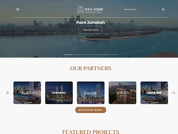 Cover image for NexHome | Dubai Real Estate