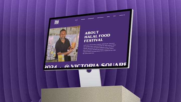 Cover image for Food Festival Website Design