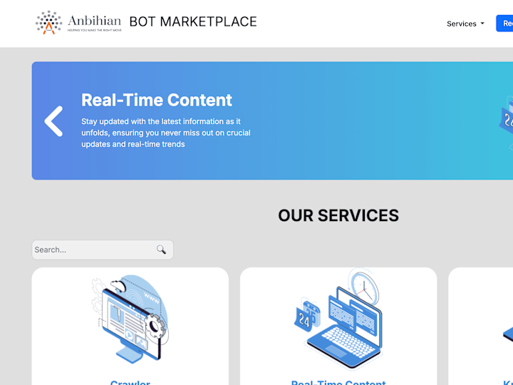 Cover image for Bot marketplace