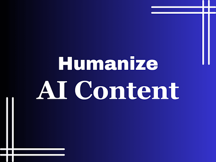 Cover image for Humanize AI Content