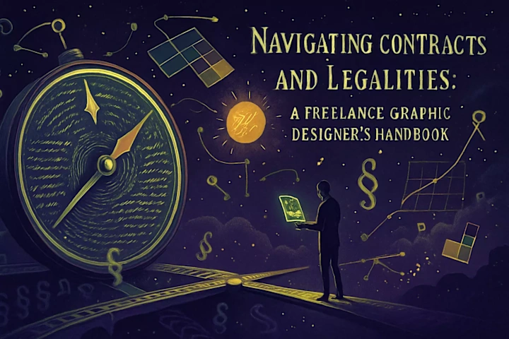Cover image for Navigating Contracts and Legalities: A Freelance Graphic Designer's Handbook