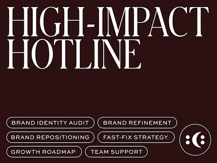 Cover image for High-Impact Hotline: Brand Audit & Evolution