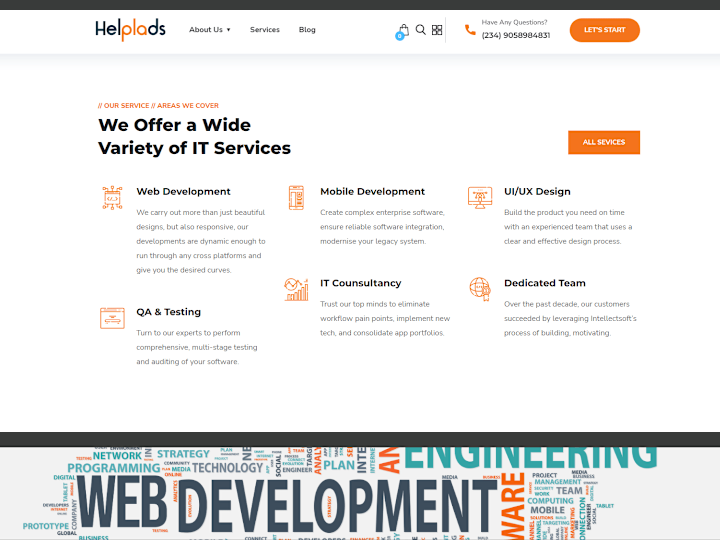 Cover image for Dynamic business website