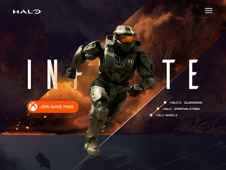 Cover image for Halo Gaming Website & Banners