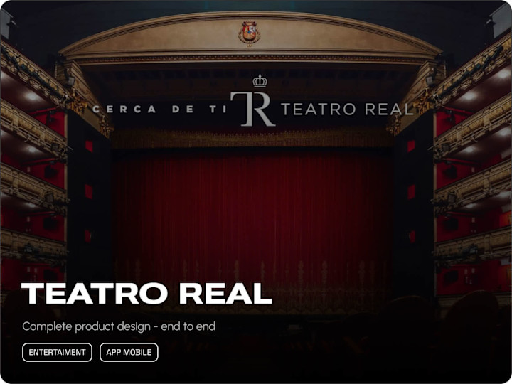 Cover image for Teatro Real Madrid - App for tickets