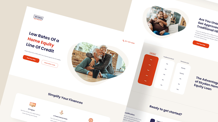 Cover image for Landing Page Design - Home Equity Agency