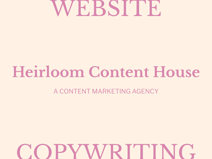 Cover image for Website Copywriting for a Content Marketer