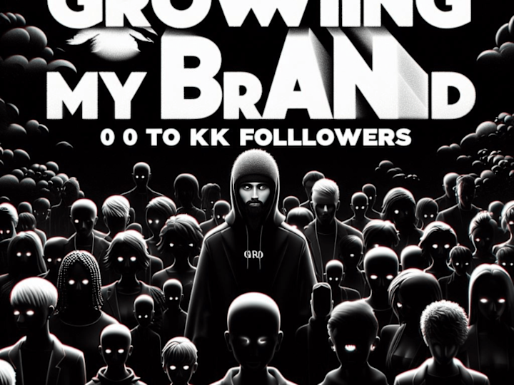 Cover image for Growing My Brand from 0 to 10k Followers